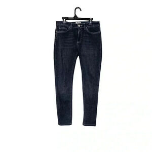 Acne Studios Raven skinny, mid rise light black wash  jeans